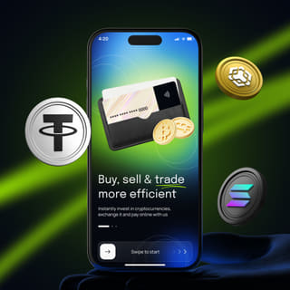 Plateforme de trading Vaste Trocélance visible sur un appareil mobile