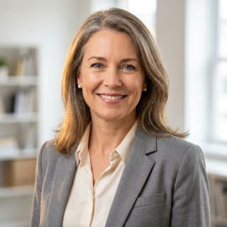 Sarah Coleman, directrice financière chez Vaste Trocélance, photographiée pour une photo de profil